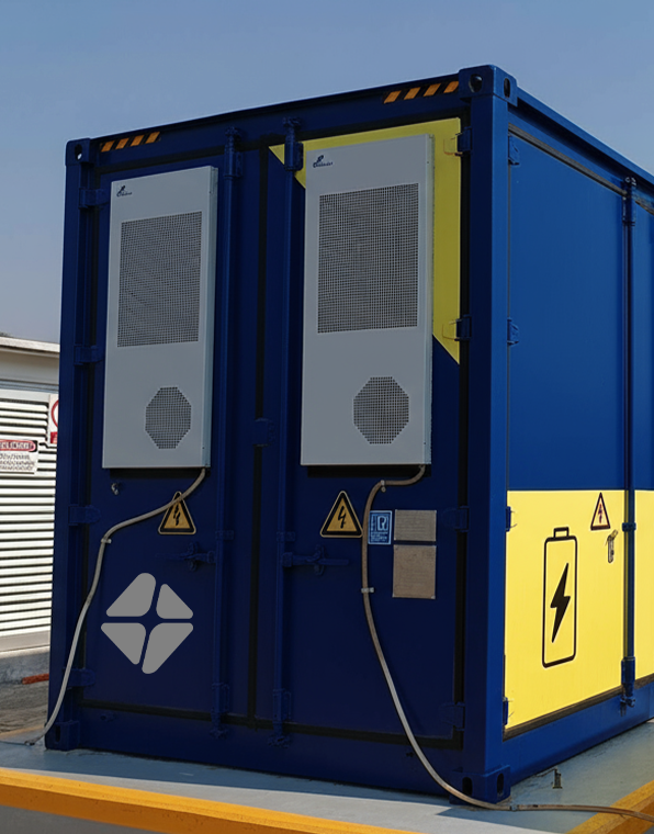 Sistema de almacenamiento de energía en baterías (BESS) para optimizar el consumo y ahorro energético